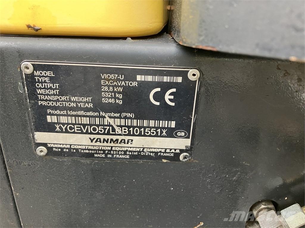 Yanmar Vio 57 U Minibagger < 7t