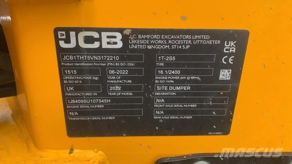 JCB 1 T2-S5 Minidumper