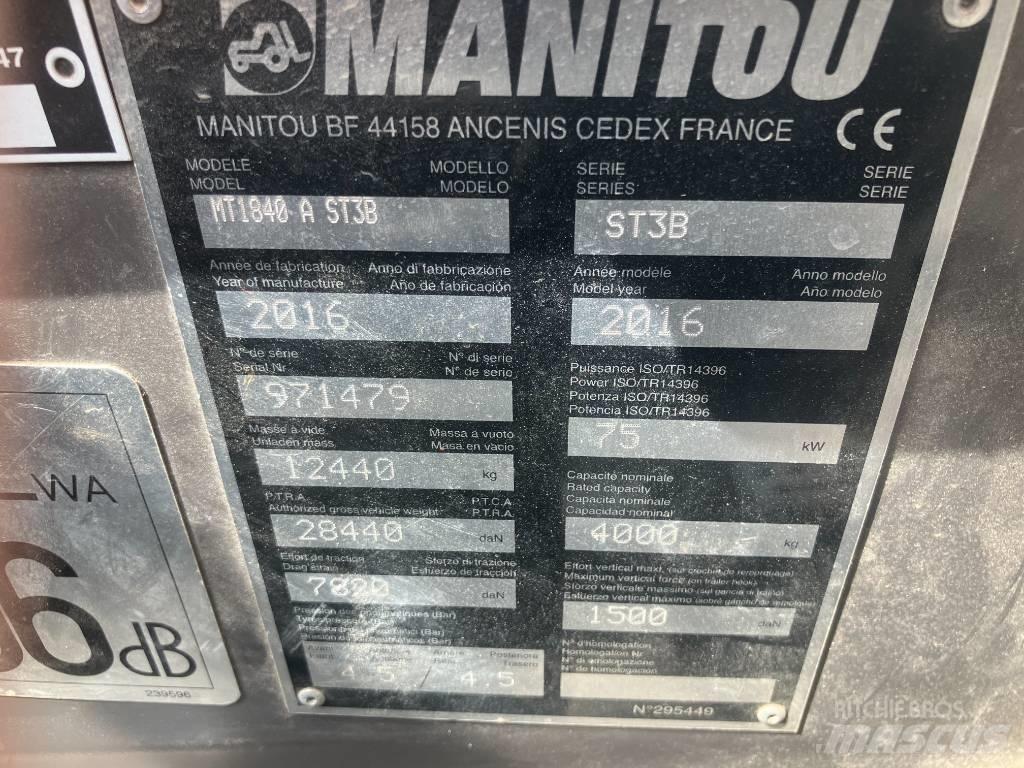 Manitou MT 1840 A Teleskoplader