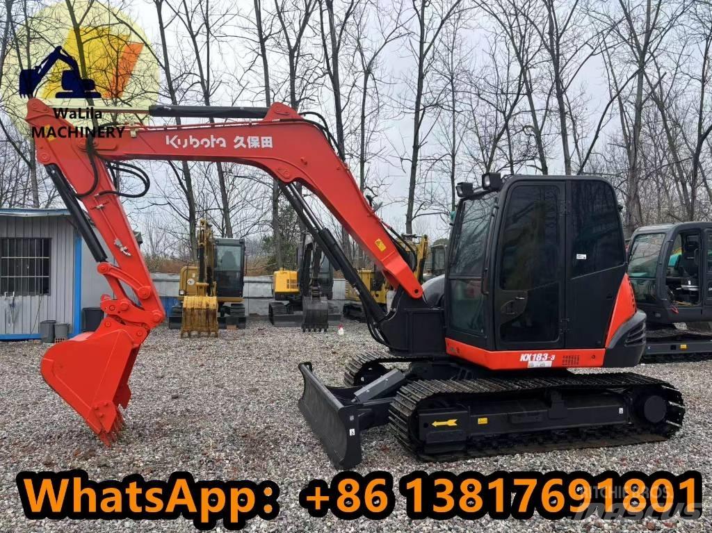 Kubota KX 183 Minibagger < 7t