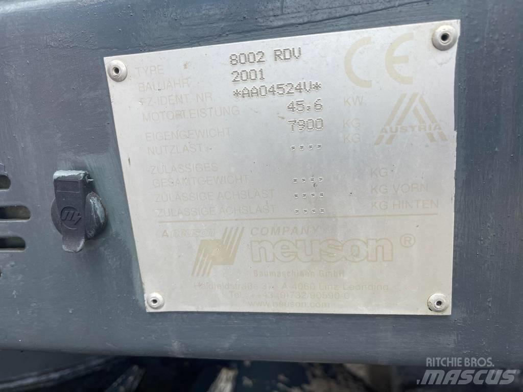 Neuson 8002 RDU Raupenbagger
