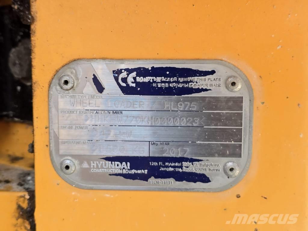 Hyundai HL 975 Radlader