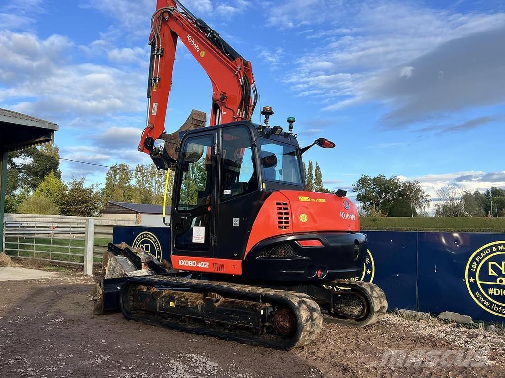 Kubota KX080-4a2 Spezialbagger