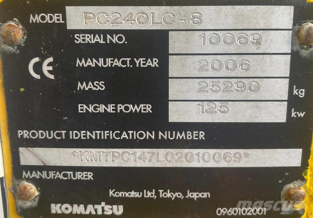 Komatsu PC 240 LC-8 Raupenbagger