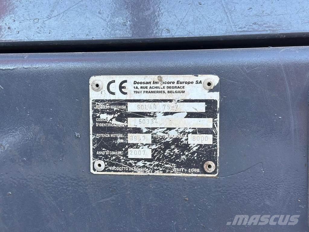Doosan SOLAR 75V Midibagger  7t - 12t