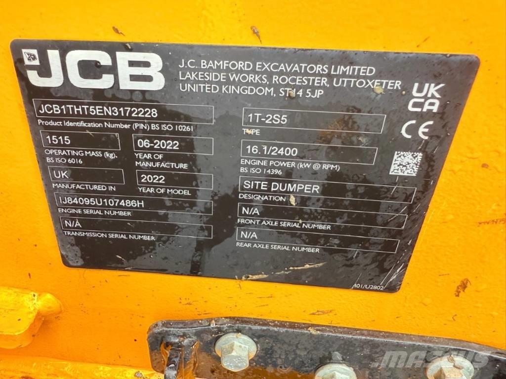 JCB 1 T-2S5 Minidumper