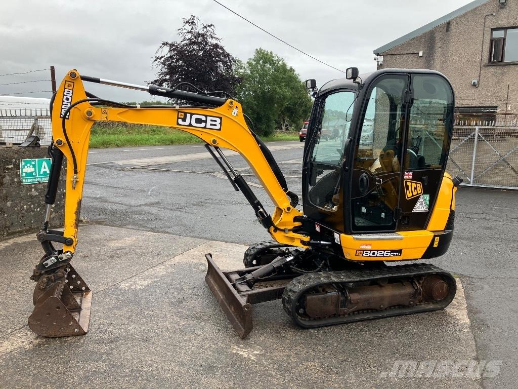 JCB 8026 CTS Minibagger < 7t