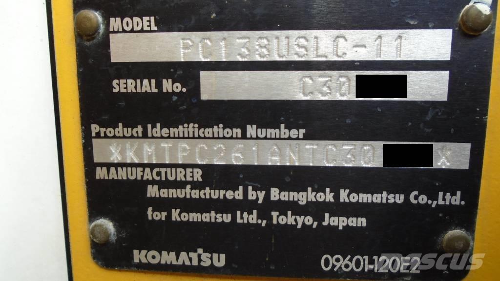 Komatsu PC 138 USLC Raupenbagger