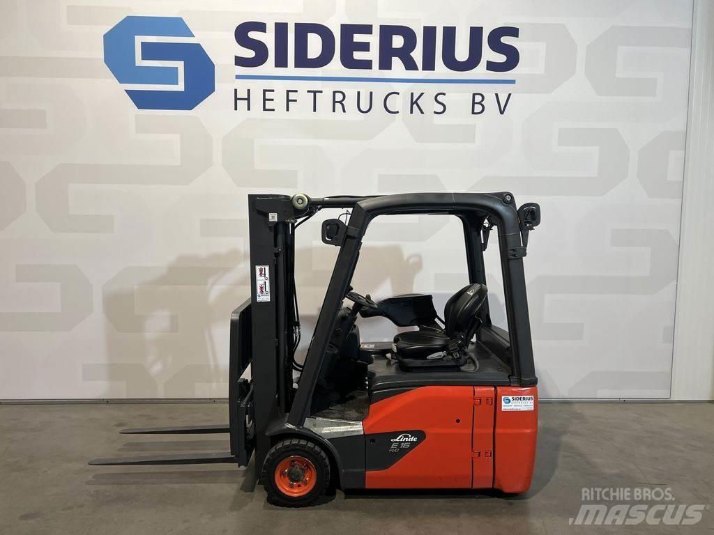 Linde E16-02 Elektro Stapler