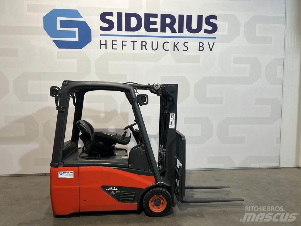 Linde E16-02 Elektro Stapler