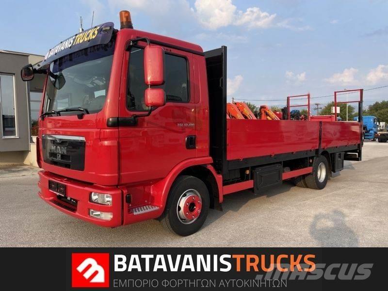 MAN TGL 12.180 ADR Pritschenwagen/Pritschenwagen mit Seitenklappe