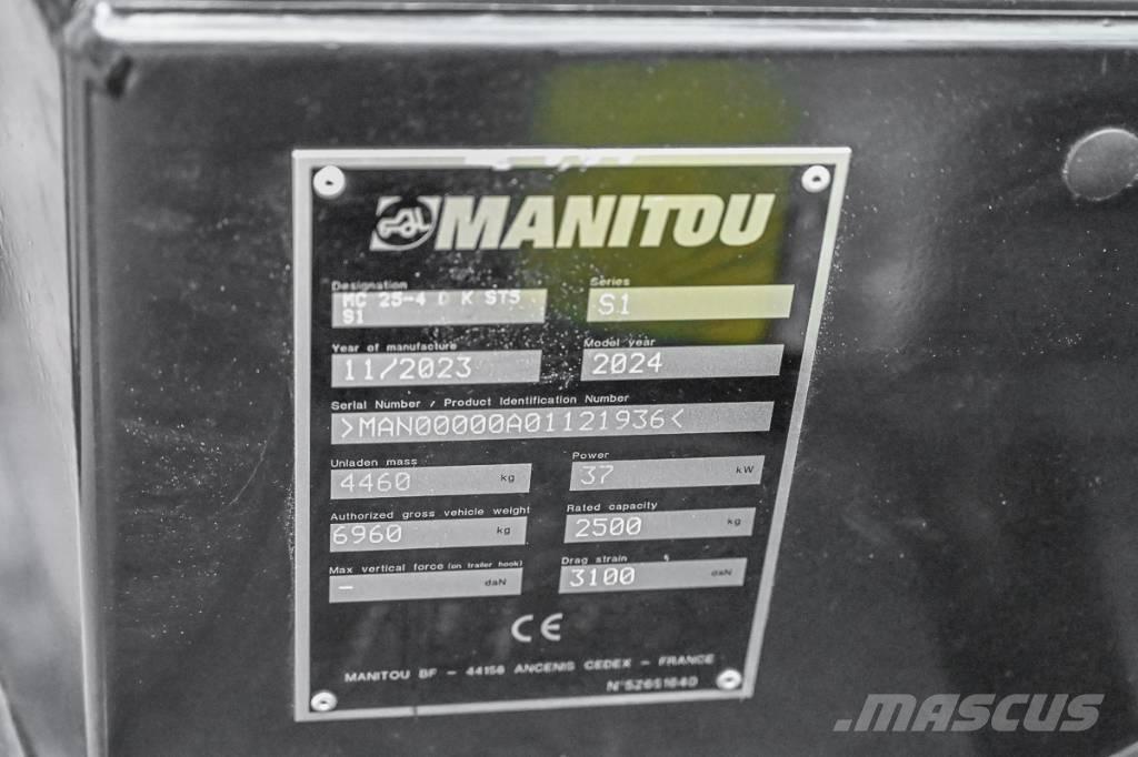 Manitou MC 25-4 Diesel Stapler