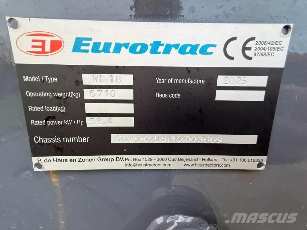 Eurotrac wl 18 Multifunktionslader