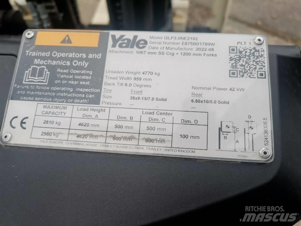 Yale GLP30 N Gas Stapler