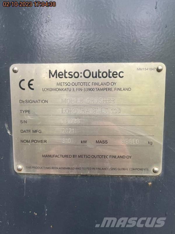 Metso LT120 Pulverisierer