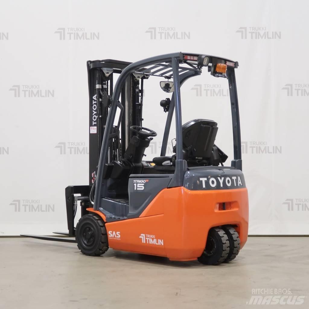 Toyota 8FBE15T Elektro Stapler