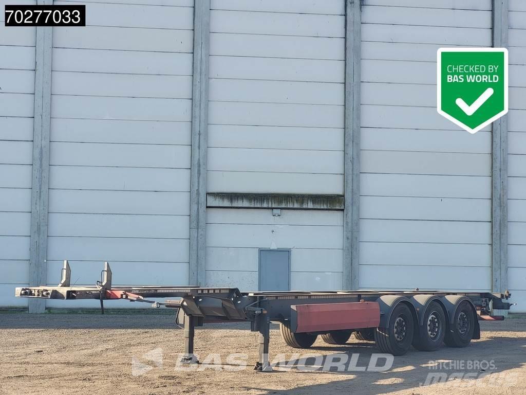 Van Hool 3 axles Containerauflieger