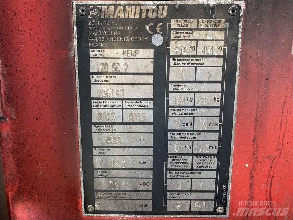 Manitou 120SC Scheren-Arbeitsbühnen
