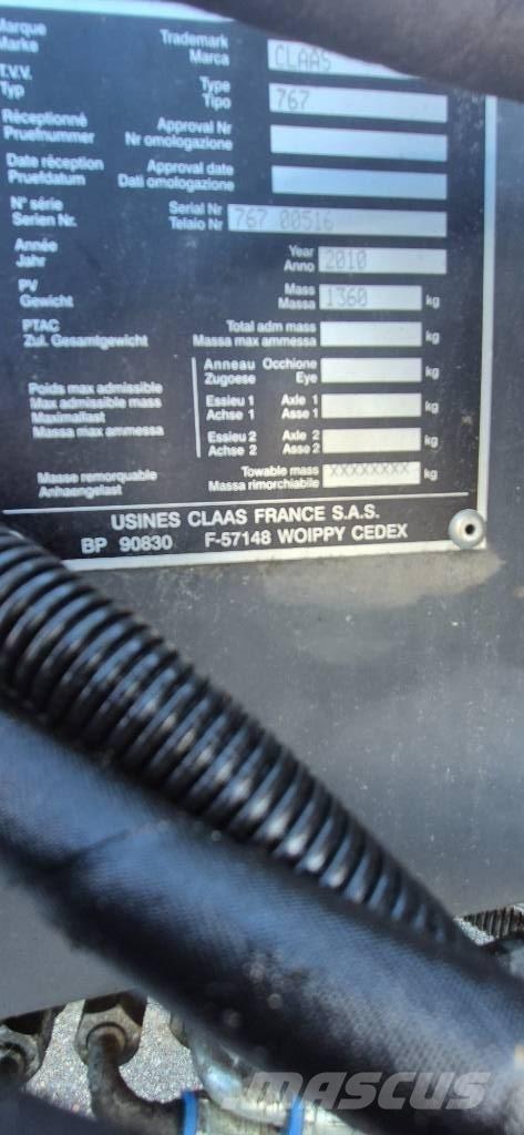 CLAAS 355 Rundballenpressen
