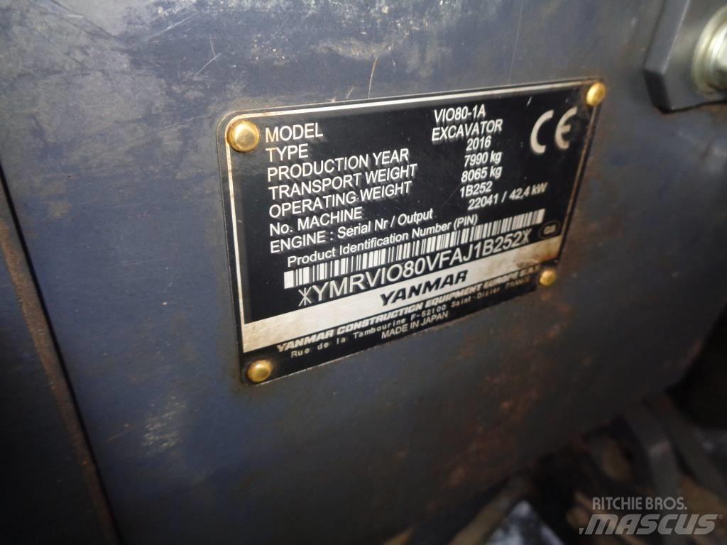 Yanmar Vio 80 Raupenbagger