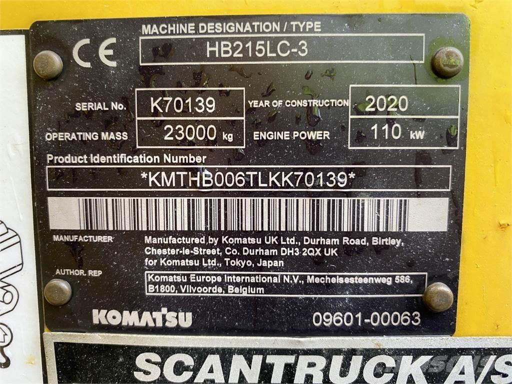 Komatsu HB215LC-3 Raupenbagger