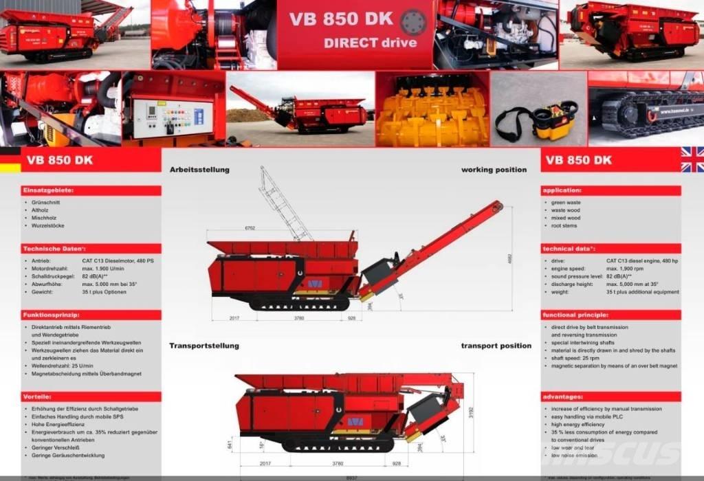 Hammel VB 850 DK Schredder