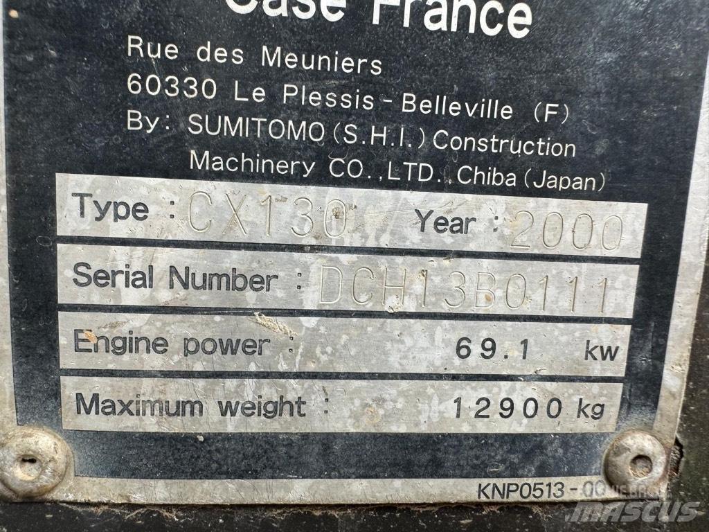 CASE CX 130 Raupenbagger