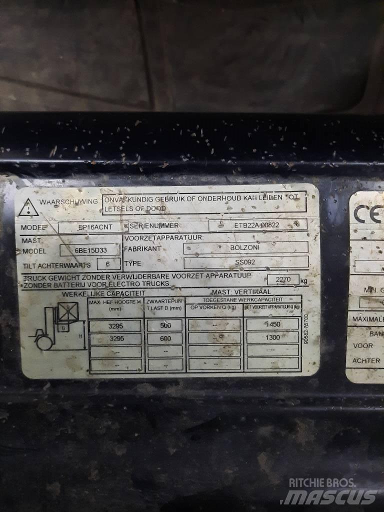 CAT EP16ACNT Elektro Stapler