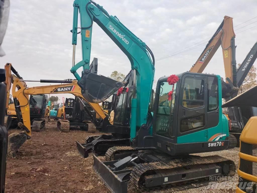 Sunward SWE70E Raupenbagger