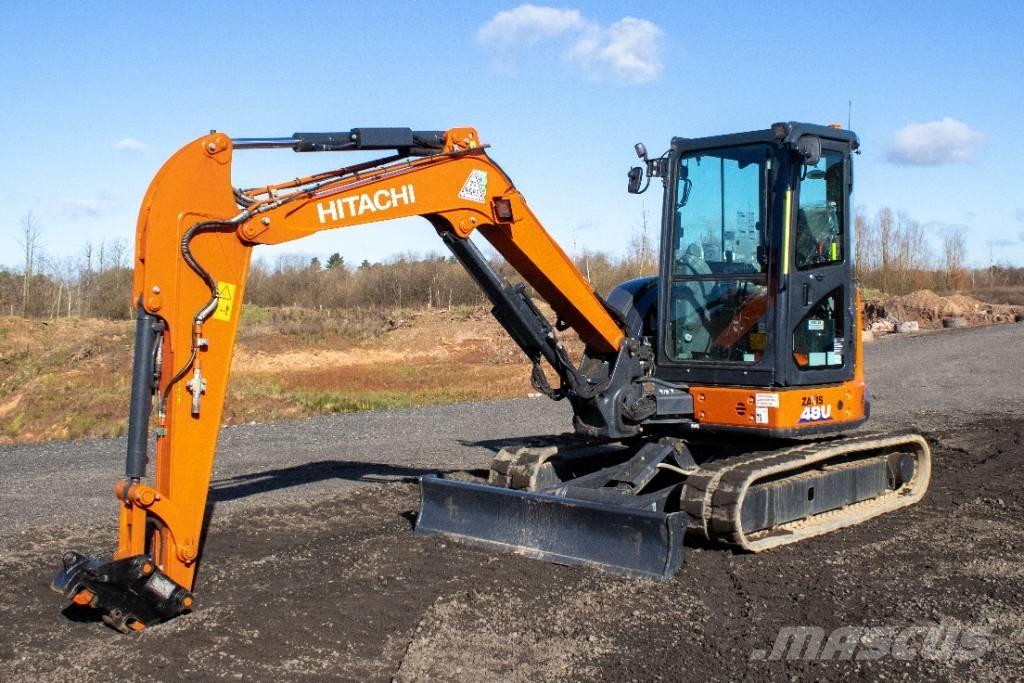 Hitachi ZX48U Minibagger < 7t