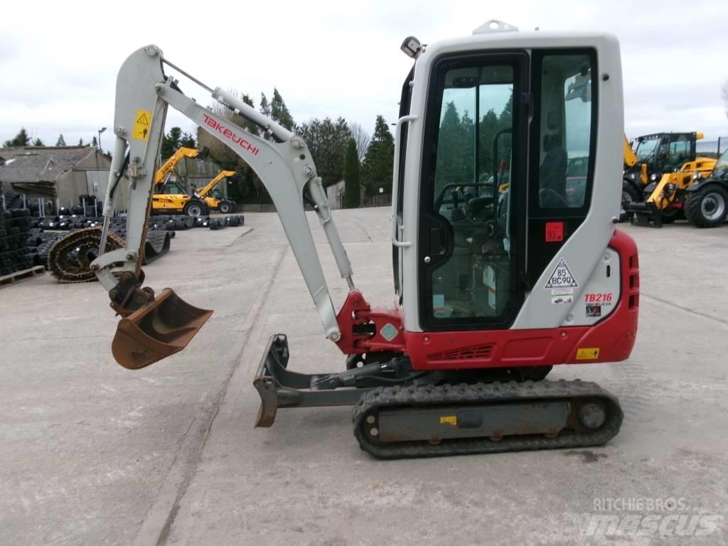 Takeuchi TB 216 Minibagger < 7t