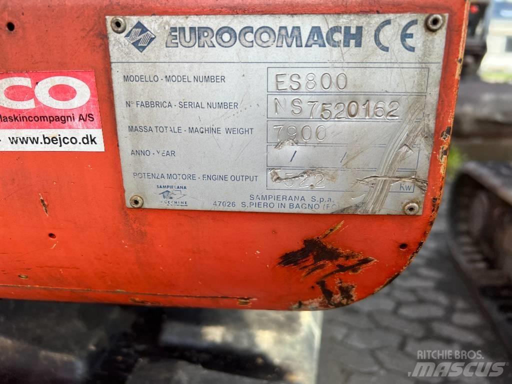 Eurocomach es800 Midibagger  7t - 12t