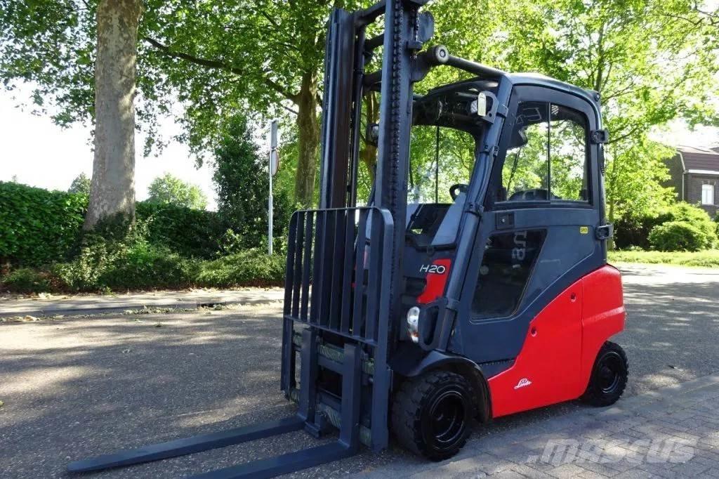 Linde H20 Heftruck Gas Stapler