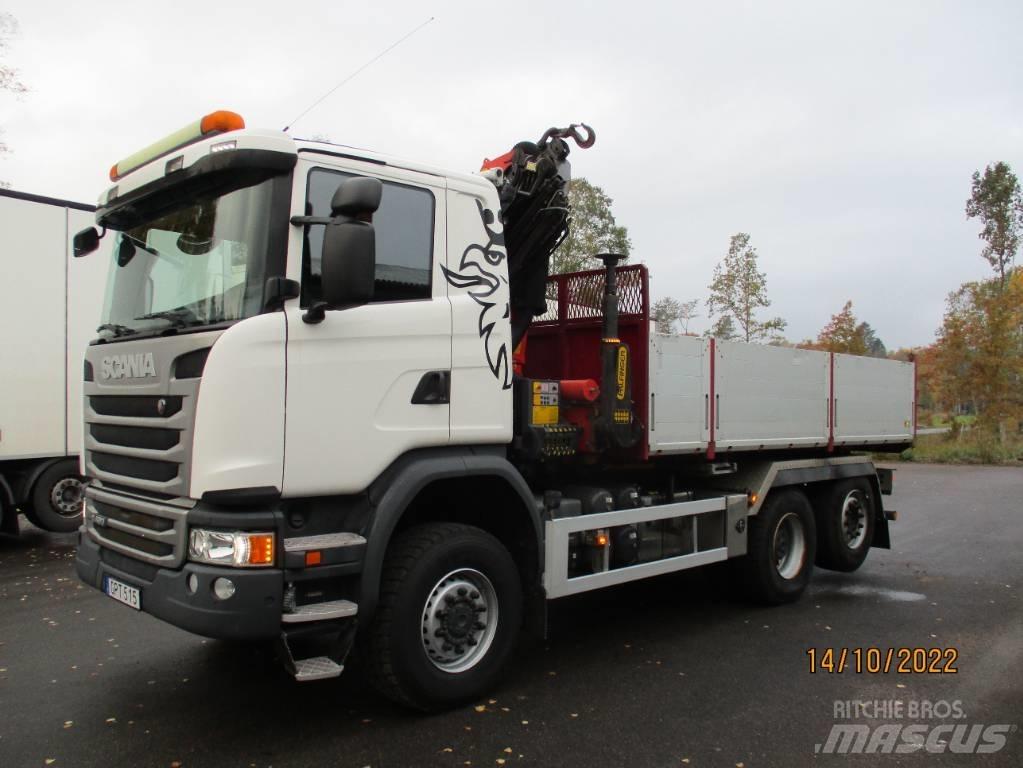 Scania G490cb6x4*4 Kranwagen