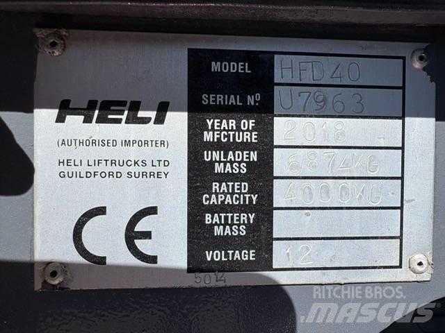 Heli HFD40 Diesel Stapler