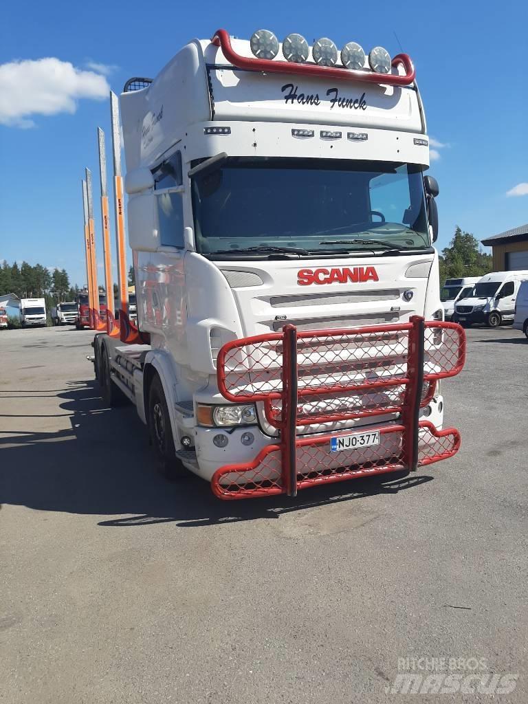 Scania R 560 Holzfahrzeuge