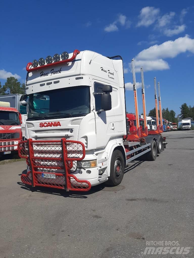Scania R 560 Holzfahrzeuge