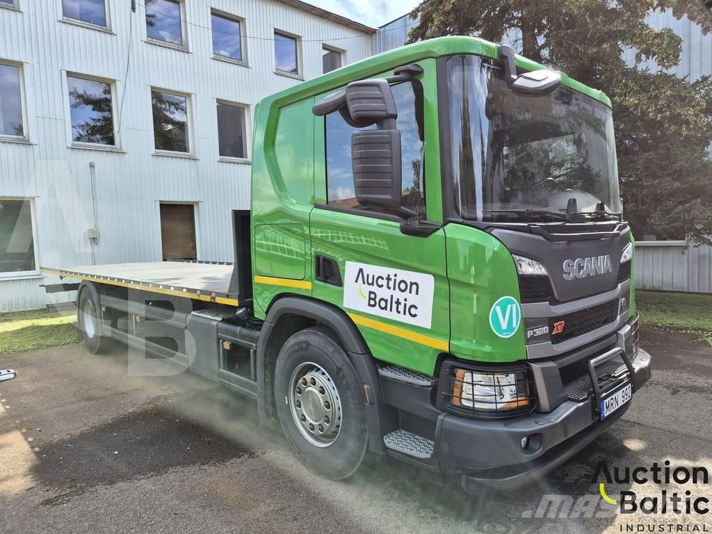 Scania P 320 Pritschenwagen/Pritschenwagen mit Seitenklappe