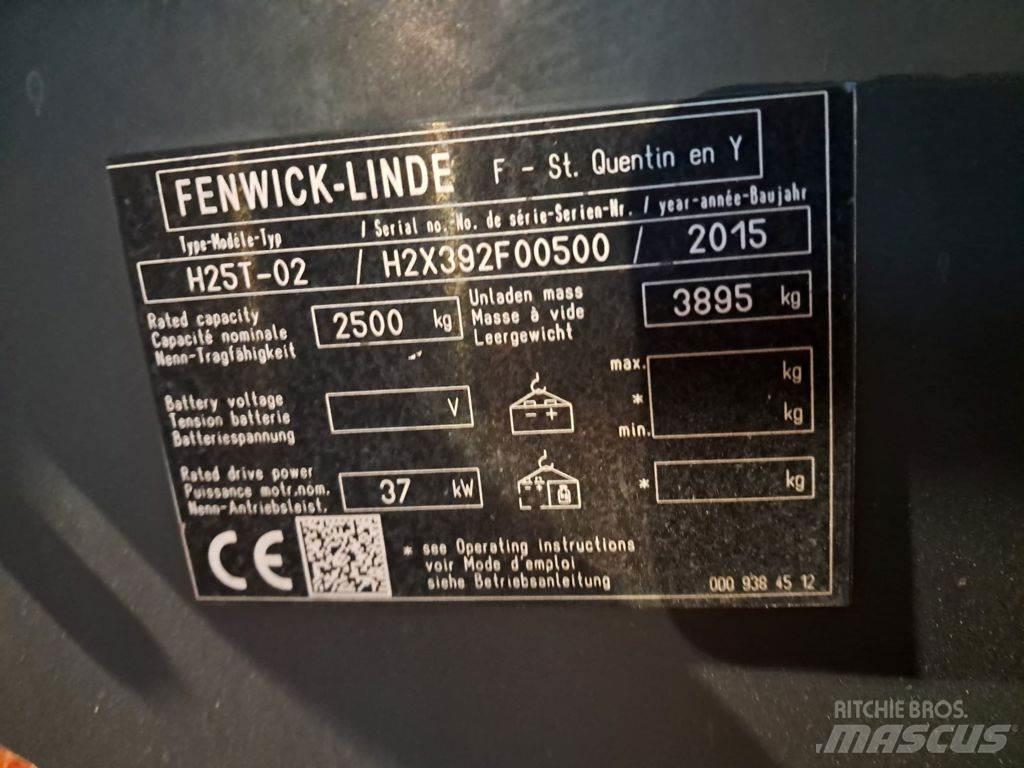 Linde H25T-02 Gas Stapler