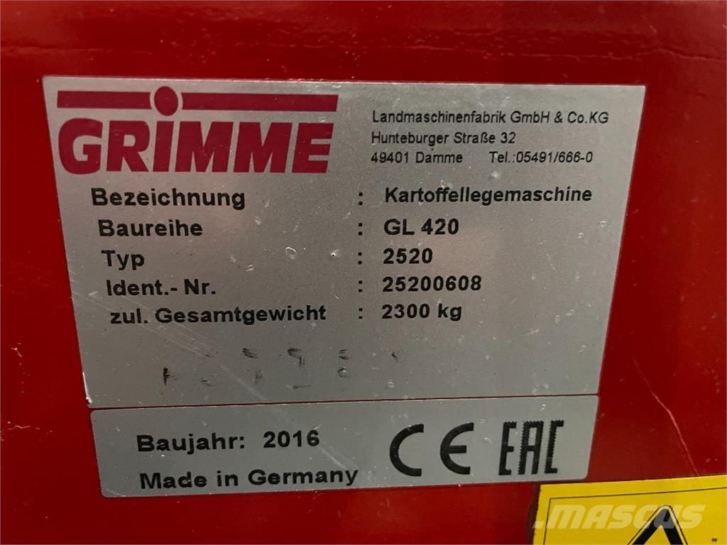 Grimme GL 420 Sonstige Landmaschinen
