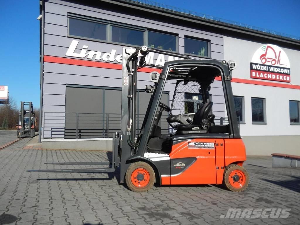 Linde E16P-02 Elektro Stapler