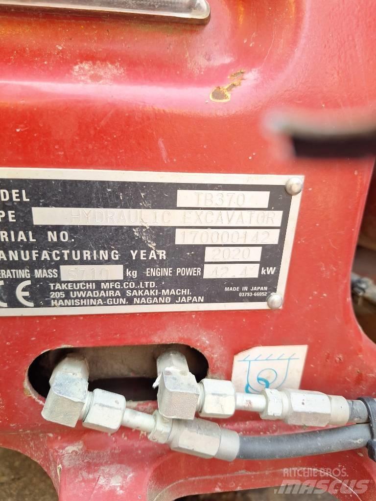 Takeuchi TB 370 Midibagger  7t - 12t