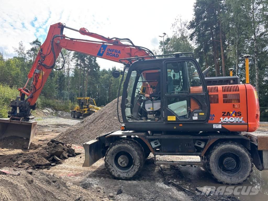 Hitachi ZX 140 W-6 Mobilbagger