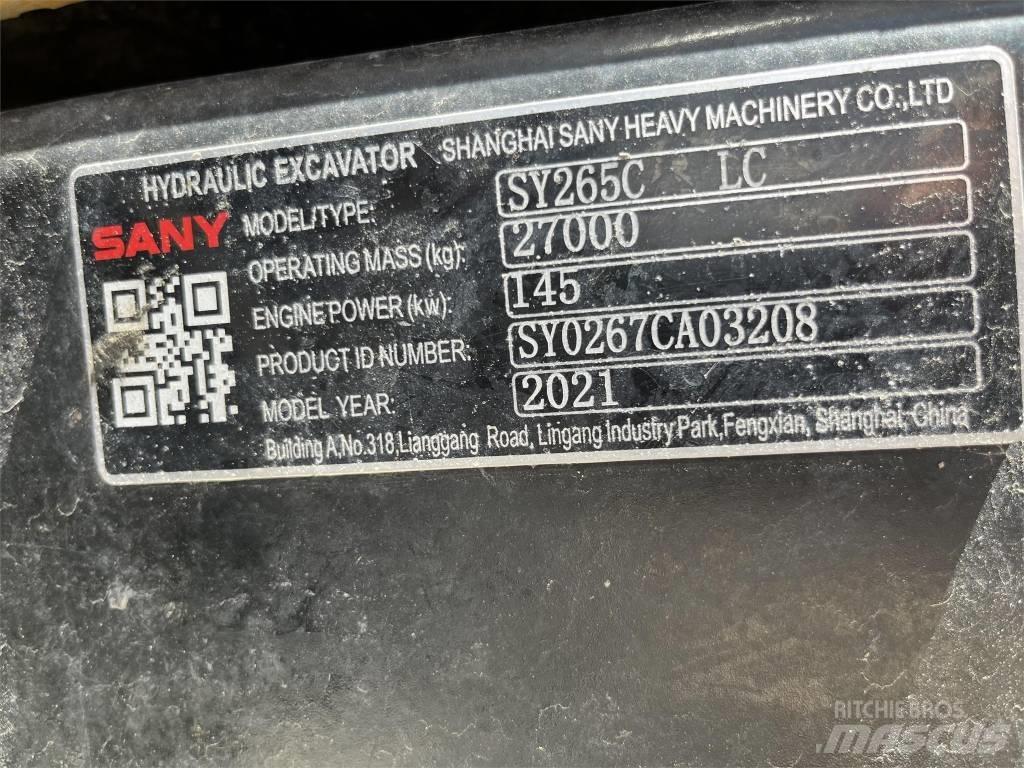 Sany SY265CLR Raupenbagger