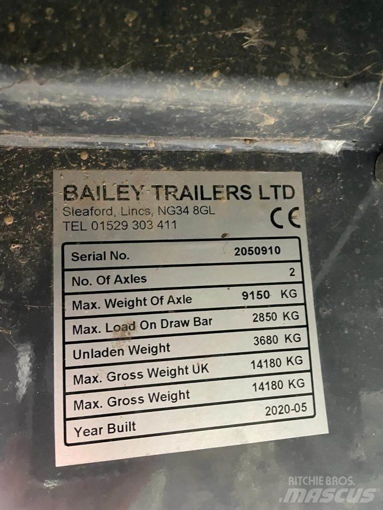 Bailey 10 TONNE Ballenanhänger