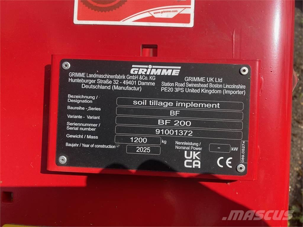 Grimme BF200 Sonstige Landmaschinen