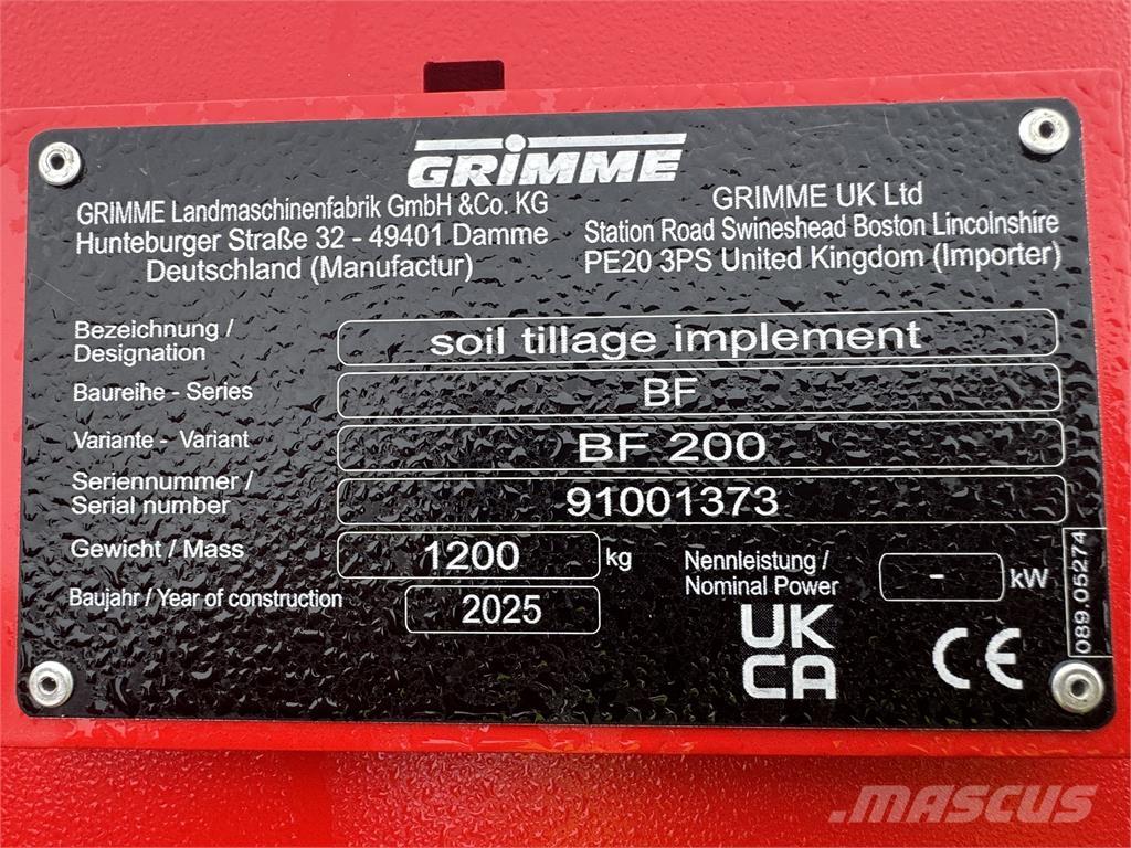 Grimme BFL200 Sonstige Landmaschinen