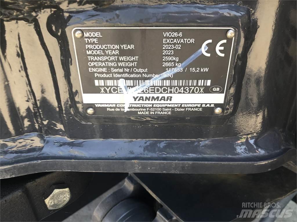 Yanmar VIO26-6 Midibagger  7t - 12t