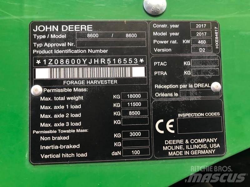 John Deere 8600 Sonstige Landmaschinen