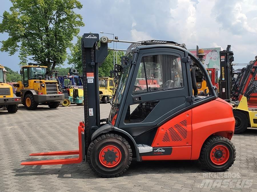 Linde H50D-02 Diesel Stapler